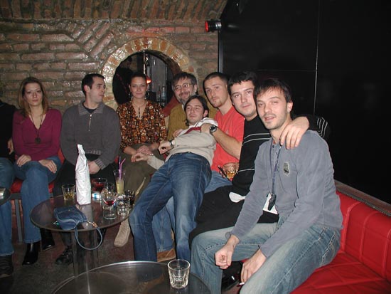 Milica,Damir,Mima,Cirilo,Vuk,Boza,Peca,Balaban